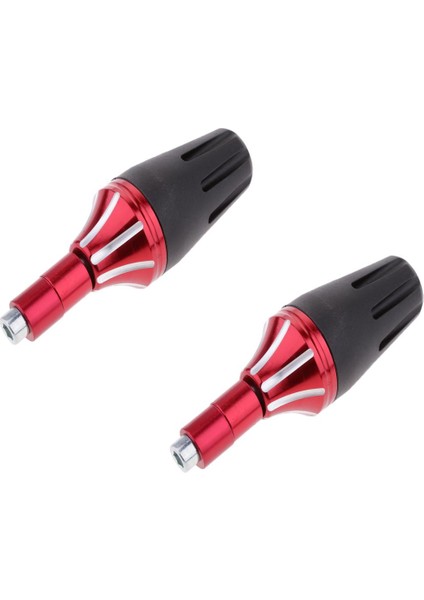 2Pcs Motosiklet Cnc Anti Kaza Motoru Düşen Koruyucular Çerçeve Kırmızı (Yurt Dışından)