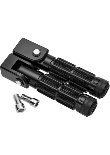 2 Adet 8Mm Motosiklet Ayağı Dinlenme Pedalları Yarış Bisikleti Için Ayaklar (Yurt Dışından)