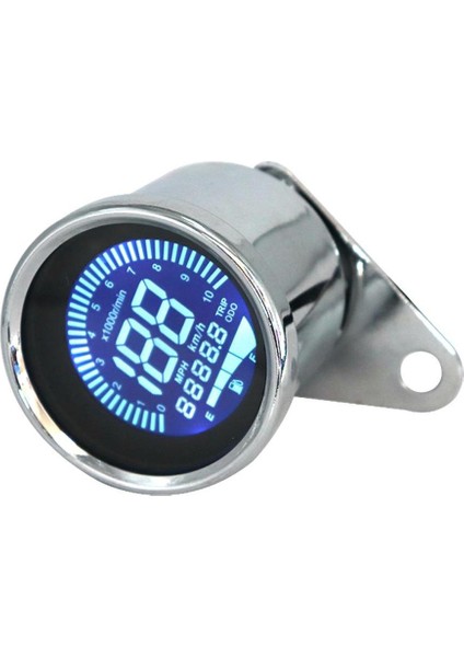 12V Motosiklet Bisiklet El Montajı Dijital Saat Zaman Göstergesi (Yurt Dışından)