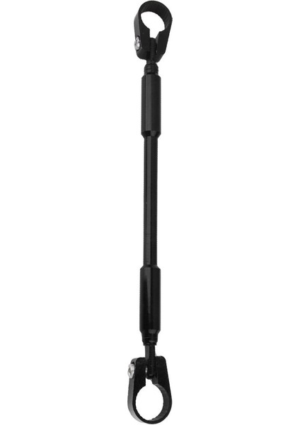 7/8 "Gidon Çapraz Çubuk Direksiyon Mukavemeti Kolu Çubuk Motokros Bisiklet Siyah (Yurt Dışından)