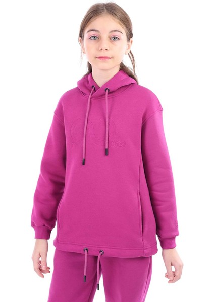 Toontoy Kız Çocuk Nakışlı Sweatshirt