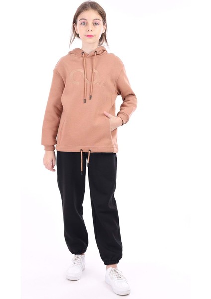 Toontoy Kız Çocuk Nakışlı Sweatshirt