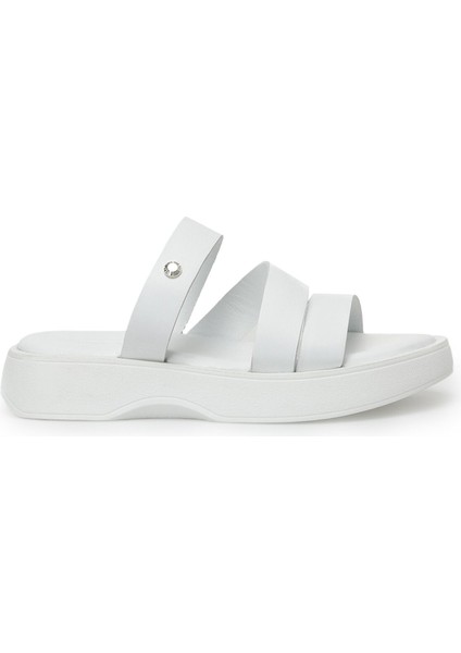 Sren 3fx Beyaz Kadın Terlik