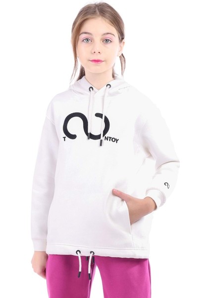 Toontoy Kız Çocuk Nakışlı Sweatshirt