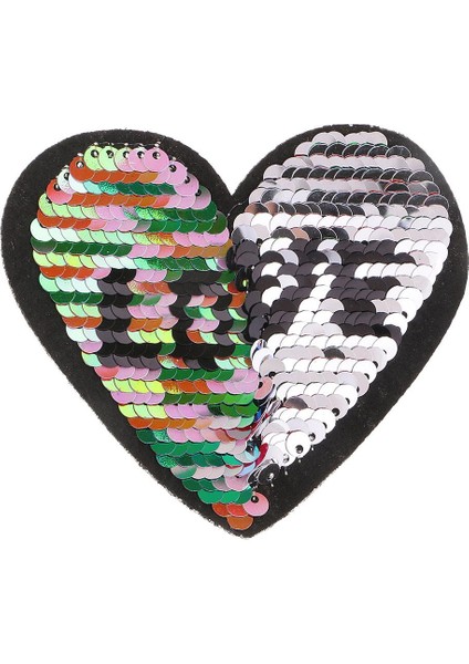 Aşk Tersini Sequin Yama Rozeti Demir Giysisi Aplike (Yurt Dışından)