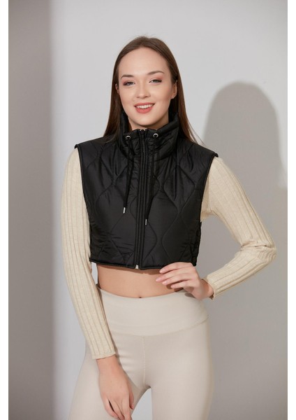 Crop Kapitone Yelek (B21-909YL01)