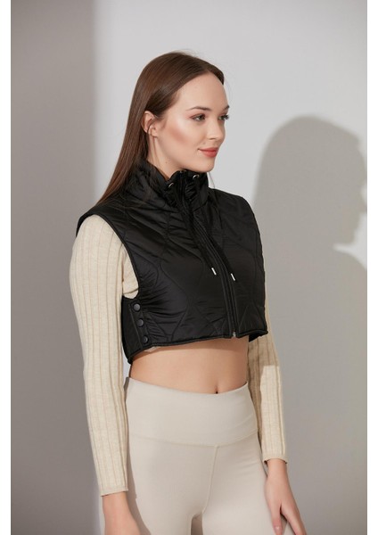 Crop Kapitone Yelek (B21-909YL01) modelleri