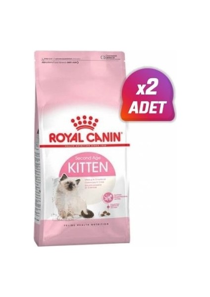 2 Adet - Royal Canin Kitten Yavru Kedi Maması 2 kg