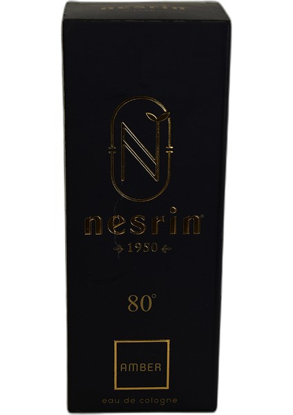 Amber Kolonyası 80 Derece Özel Seri Kutulu Pet Şişe 400 ml - Eau De Cologne