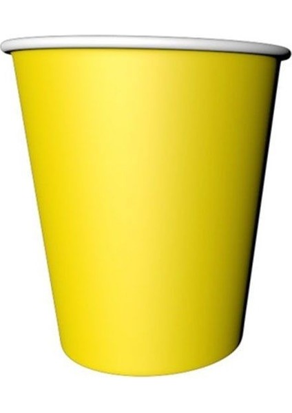 TPL5558 Sarı Pastel, 8 Adet Bardak 220/240CC