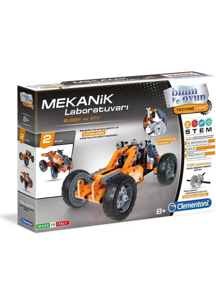 Bilim ve Oyun Setleri Mekanik Laboratuvarı Buggy ve Quad