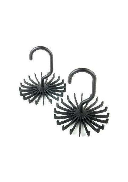 Dolap Içi Kemer ve Kravat Askısı 20 Kancalı 2 Adet modelleri