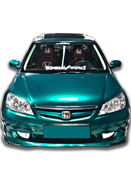 Honda Civic Vtec 2 Makyajlı Mugen Ön Ek (Plastik)