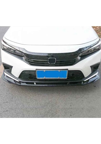 Honda Civic Fe 2022 Ön Lip 3 Parça (Plastik)
