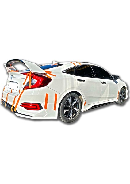 Honda Civic Fc5 Turbo Marşpiyel (Plastik)