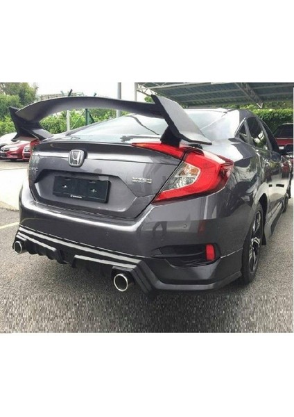 Güneşli Garaj Honda Civic Fc5 Mugen Arka Ek (Plastik)