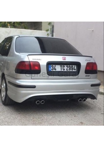 Honda Civic Ies Makyajsız Kasa Custom Arka Ek (Plastik)