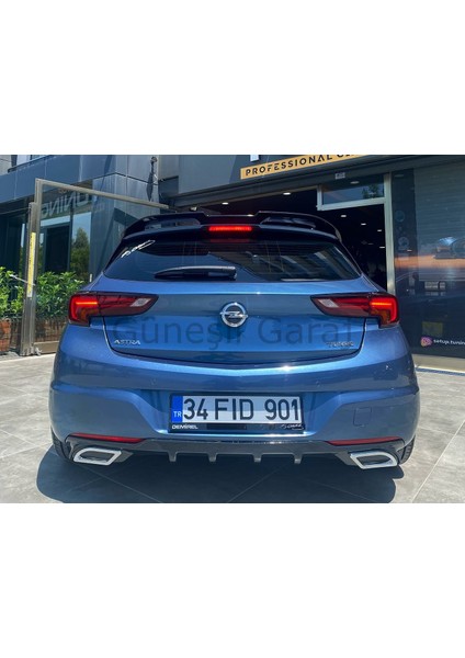 Opel Astra K Egzoz Görünümlü Difüzör (Plastik) modelleri