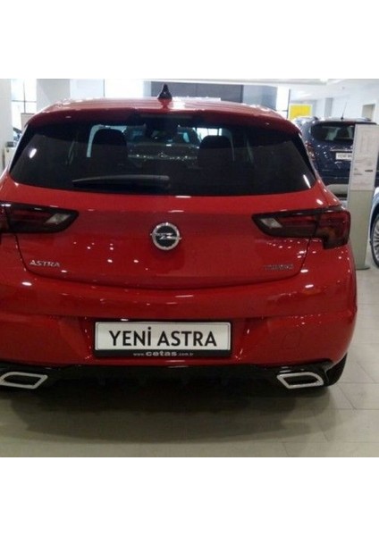 Opel Astra K Egzoz Görünümlü Difüzör (Plastik) fırsatları