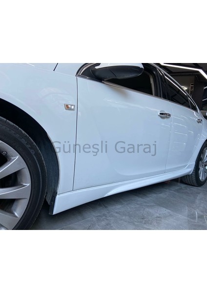 Güneşli Garaj Opel Insignia Irmscher Yan Marşpiyel (Plastik)