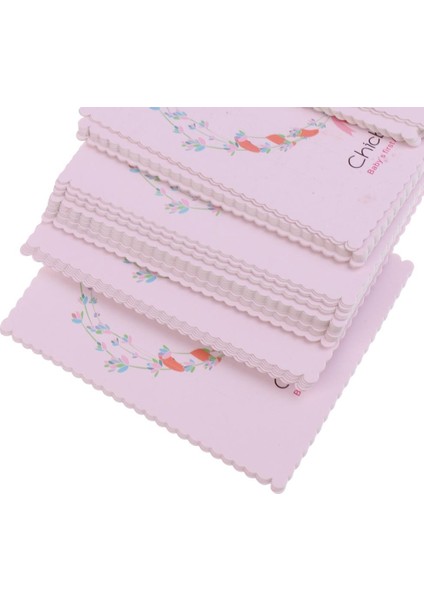 50PCS Saplama Küpe Saç Klipleri Ekran Kartları Pembe (Yurt Dışından) modelleri