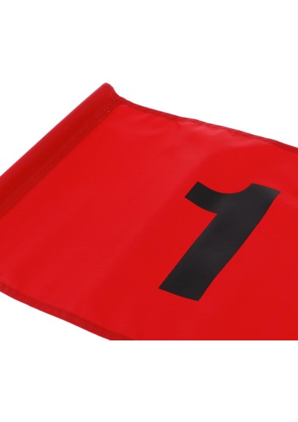 Golf Yeşil Bayrak Koyuyor - / 18 - Arka Bahçe Golf Eğitim Yardımı Kırmızı (Yurt Dışından) modelleri