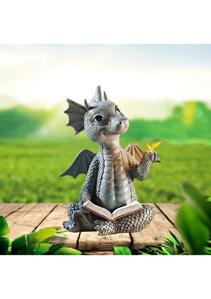 Heykel Kapalı Açık Peri Dinozor Bahçe Sanat Süsleri Figürin Ejderha (Yurt Dışından) indirimleri