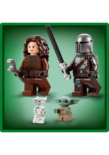 ® Star Wars: Boba Fett'in Kitabı Mandalorian'ın N-1 Starfighter'ı 75325 - 9 Yaş ve Üzeri Çocuklar için Oyuncak Yapım Seti (412 Parça)