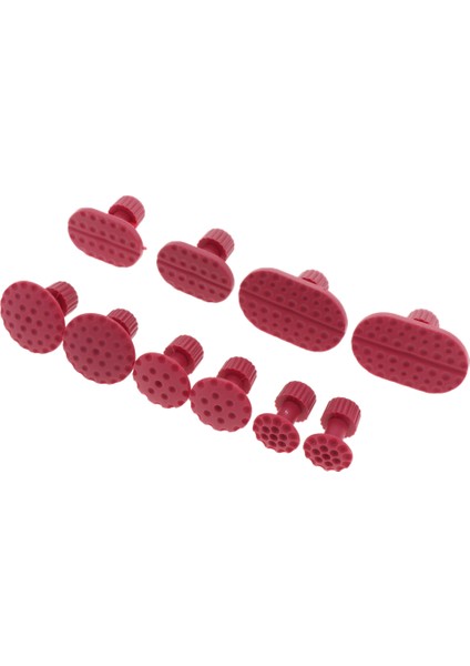 10 Adet Lot Tutkal Çektirme Sekmeleri Araba Onarımının Saç Çıkarması Kırmızı (Yurt Dışından)