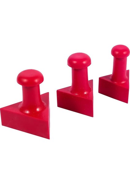 Mühür Kauçuk Alaşım Kırmızı Kaşe Üçgen 45X45MM fiyatları