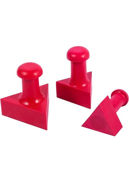 Mühür Kauçuk Alaşım Kırmızı Kaşe Üçgen 45X45MM indirimleri