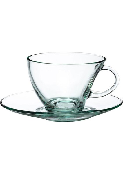 98396av Penguen 4'Lü Çay-Nescafe Fincan Takımı Su Yeşili