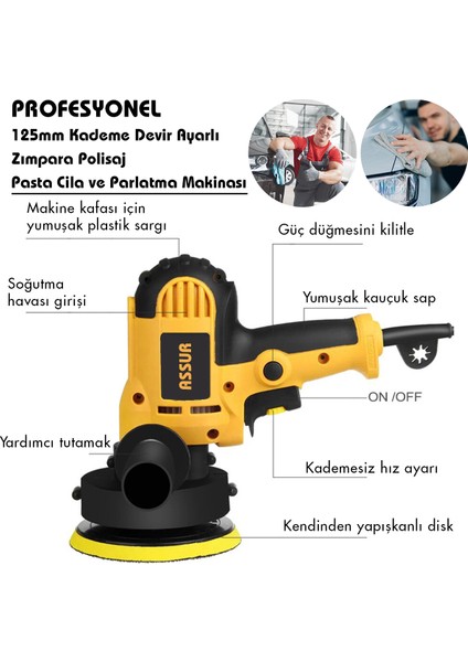Dikey Polisaj Zımpara Makinesi 125 mm fiyatları
