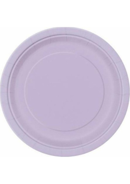 TPL5732 Açık Violet Pastel, 8 Adet Tabak 23CM