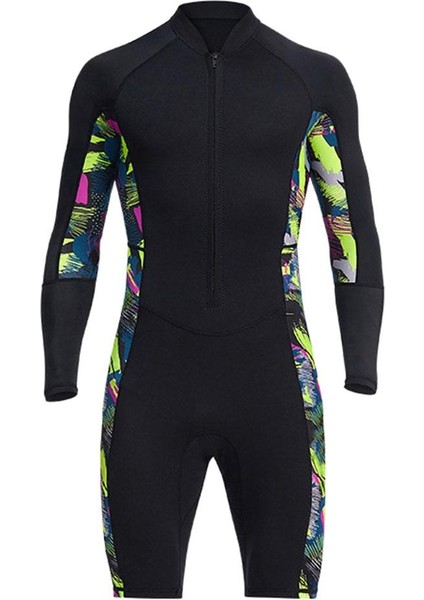 Erkekler 1.5mm Wetsuit Shorty Neopren Yüzme Dalışı Xxl (Yurt Dışından)