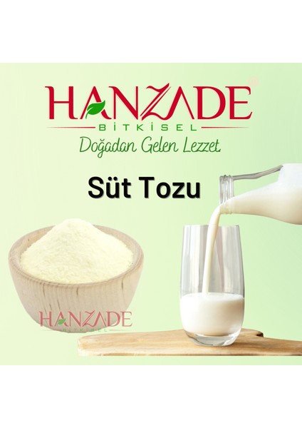 Hanzade Bitkisel Saf Süt Tozu 1 kg