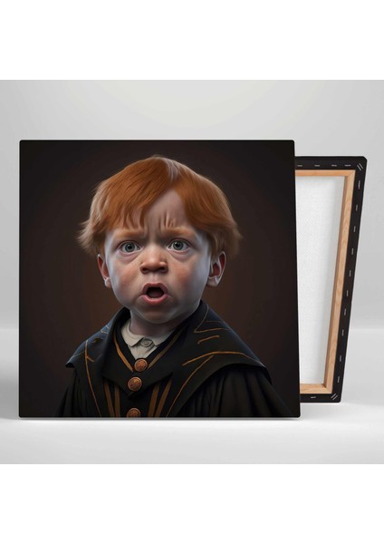 Ron Weasley Harry Potter Sihirbaz Çocukluk Sevimli Kanvas Tablo