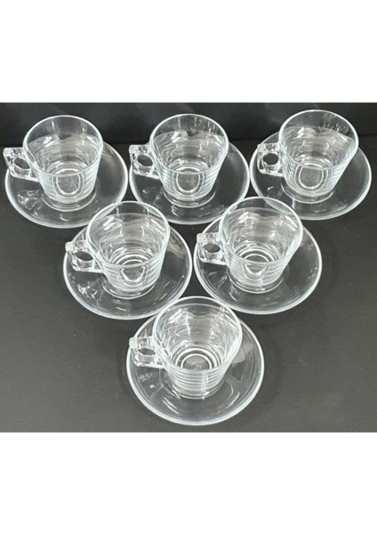 Cam Paşabahçe Vela Çay Nescafe Takımı modelleri