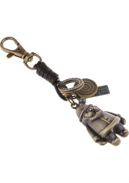 Metal Keychain Çanta Dekorasyonu İçin Asılı Duran Ana Zincir (Yurt Dışından)