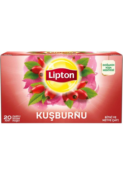 Bitki Çayı Bardak Kuşburnu 12 x 20 Süzen Poşet