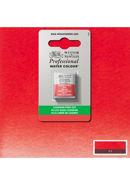 Professional Sulu Boya Yarım Tablet Cadmium-Free Red 901 S.4 modelleri