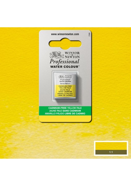 Professional Sulu Boya Yarım Tablet Cadmium-Free Yellow Pale 907 S.4 modelleri