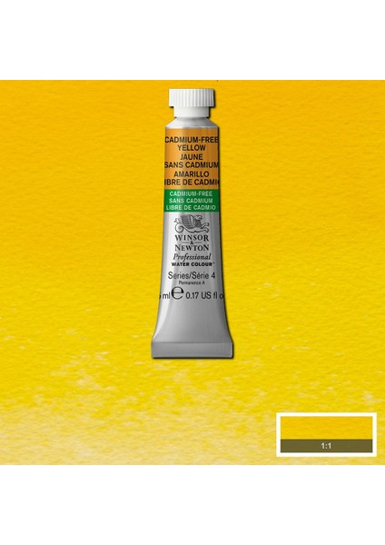 Winsor & Newton Professional Sulu Boya 5ml Cadmium-Free Yellow 890 S.4