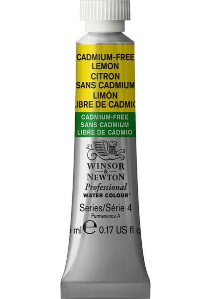 Professional Sulu Boya 5ml Cadmium-Free Lemon 898 S.4