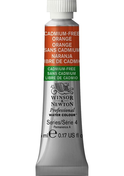 Professional Sulu Boya 5ml Cadmium-Free Orange 899 S.4