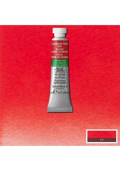 Professional Sulu Boya 5ml Cadmium-Free Red 901 S.4 modelleri