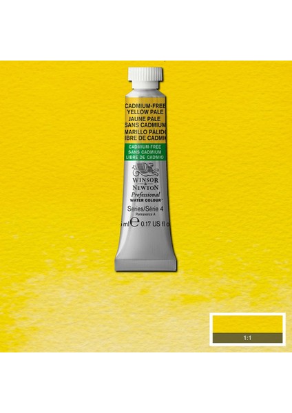 Professional Sulu Boya 5ml Cadmium-Free Cadmium-Free Yellow Pale 907 S.4 modelleri