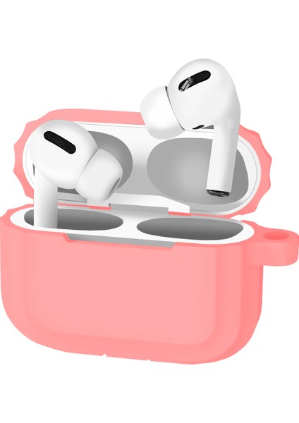 Buff Airpods Pro Rubber Silicone Case Pink modelleri