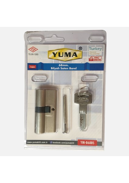 68 mm Bilyalı Saten Barel