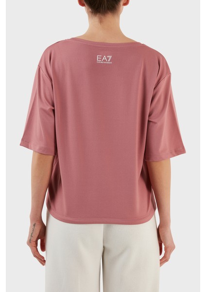 Relaxed Fit Bağlama Detaylı Bisiklet Yaka T Shirt Bayan T Shirt 6LTT29 Tjdfz 1438 indirimleri